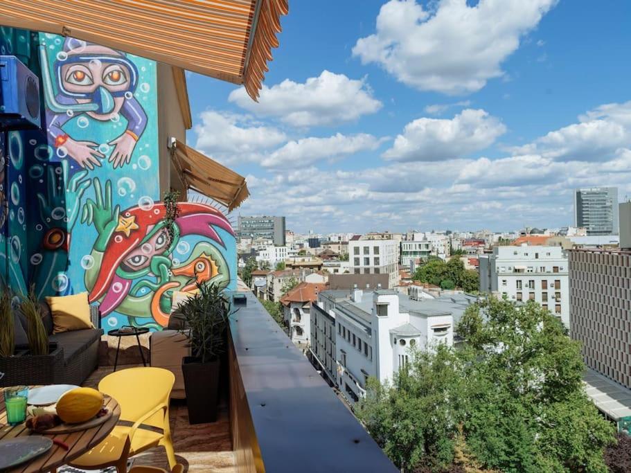 Terrasse Des Plongeurs Leilighet Bucureşti Eksteriør bilde